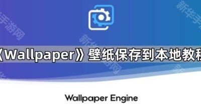 《Wallpaper》壁纸保存到本地教程