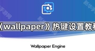《wallpaper》热键设置教程