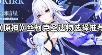 《原神》丝柯克圣遗物选择推荐