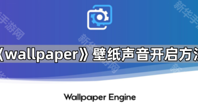 《wallpaper》壁纸声音开启方法